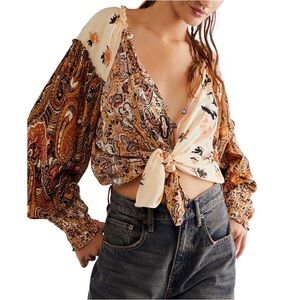 Free People Gemini Blouse Small NWT